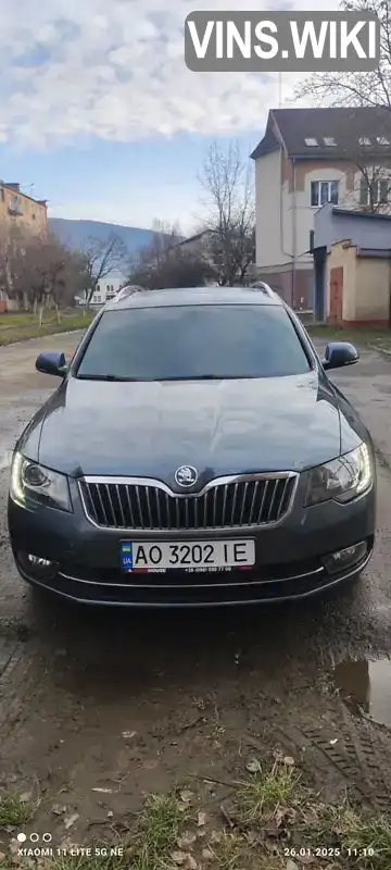 TMBJF73T0F9015636 Skoda Superb 2014 Універсал 1.97 л. Фото 1