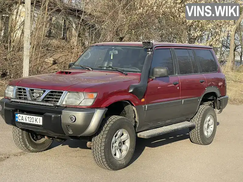 Внедорожник / Кроссовер Nissan Patrol 1998 2.8 л. Ручная / Механика обл. Черкасская, Каменка - Фото 1/21