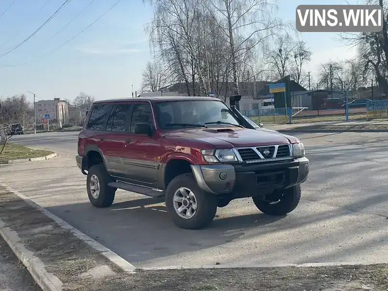 JN1TDSY61U0304279 Nissan Patrol 1998 Внедорожник / Кроссовер 2.8 л. Фото 2