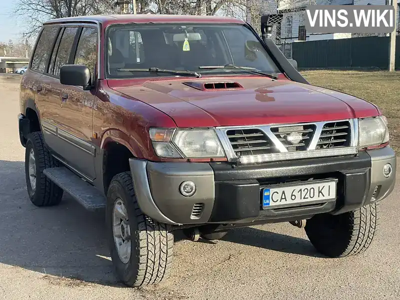 JN1TDSY61U0304279 Nissan Patrol 1998 Позашляховик / Кросовер 2.8 л. Фото 4