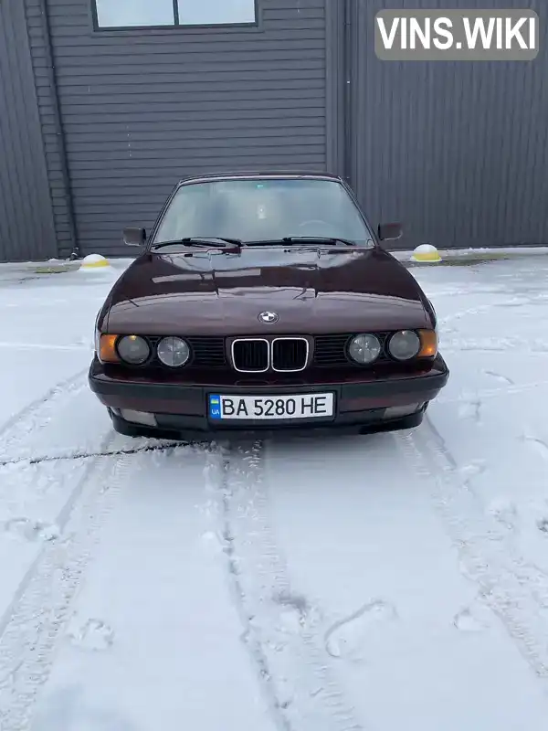 Седан BMW 5 Series 1991 1.99 л. Ручная / Механика обл. Кировоградская, Кропивницкий (Кировоград) - Фото 1/9