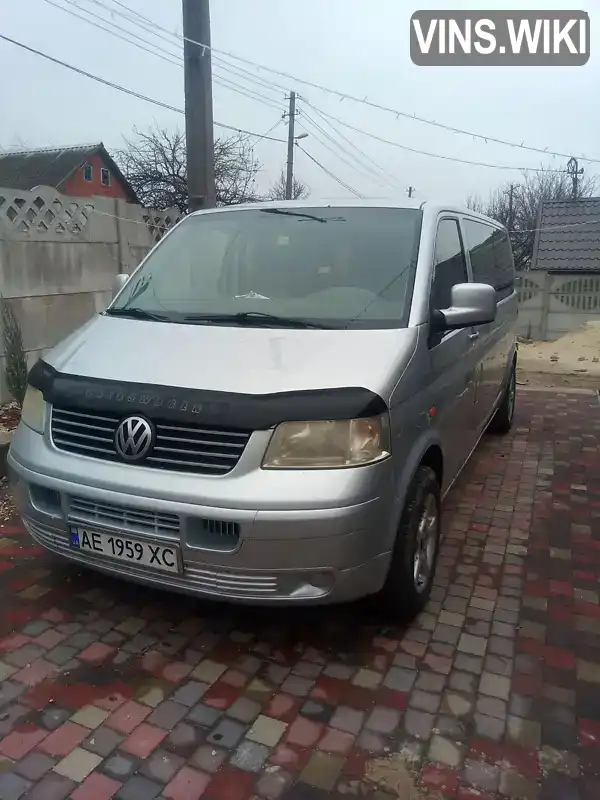 Мінівен Volkswagen Transporter 2006 1.9 л. Ручна / Механіка обл. Дніпропетровська, Дніпро (Дніпропетровськ) - Фото 1/8