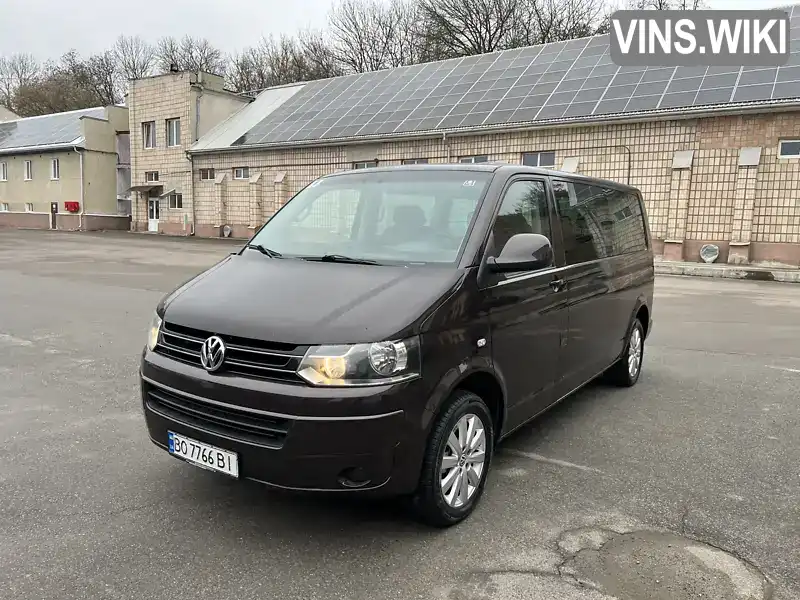 Мінівен Volkswagen Multivan 2012 1.97 л. Автомат обл. Тернопільська, Тернопіль - Фото 1/12