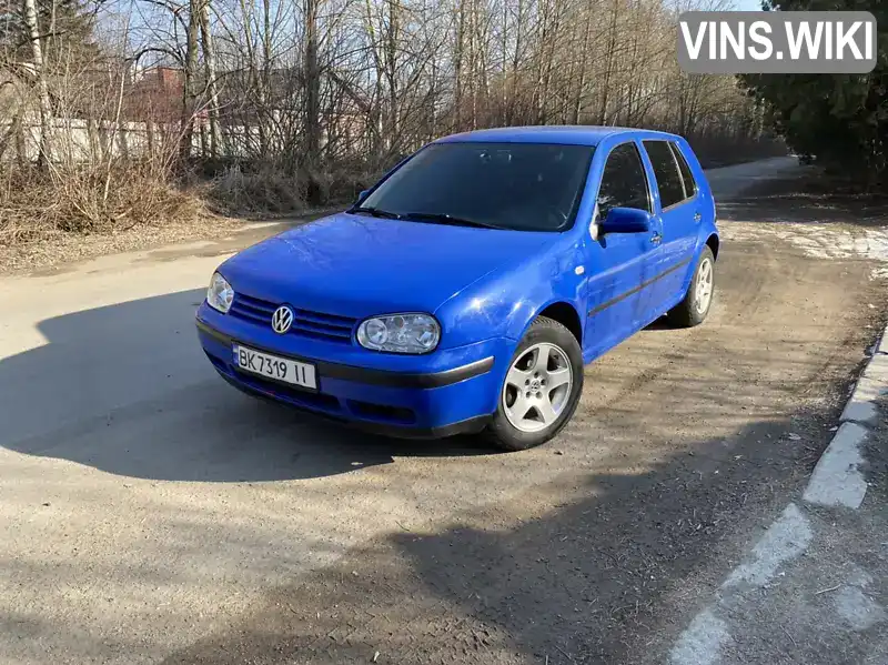 WVWZZZ1JZWP126296 Volkswagen Golf 1998 Хетчбек 1.39 л. Фото 2