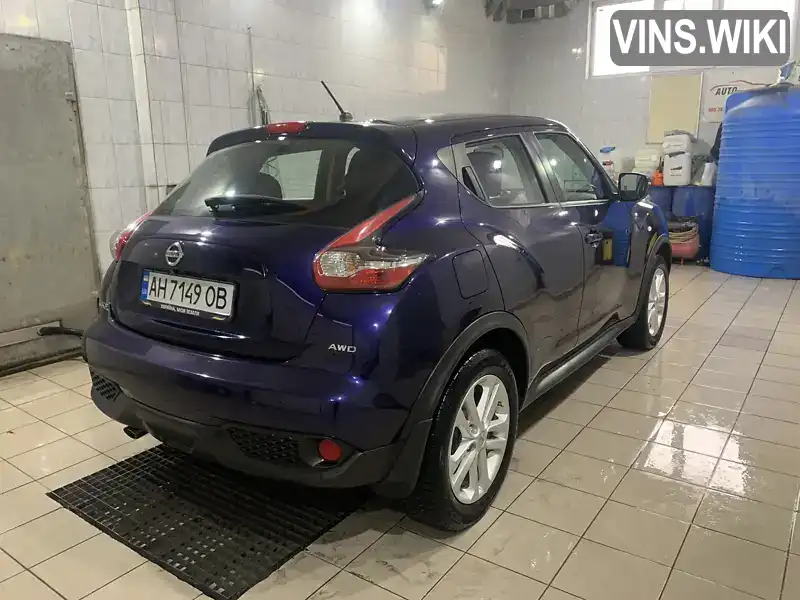 JN8AF5MV5GT650557 Nissan Juke 2015 Позашляховик / Кросовер 1.62 л. Фото 5