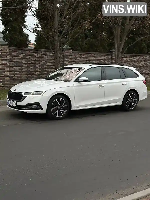 TMBJJ7NX0MY122588 Skoda Octavia 2021 Универсал 2 л. Фото 2