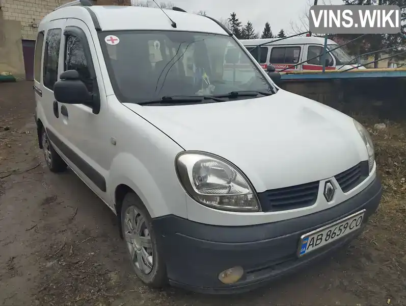 Мінівен Renault Kangoo 2007 1.46 л. Ручна / Механіка обл. Вінницька, Шаргород - Фото 1/11