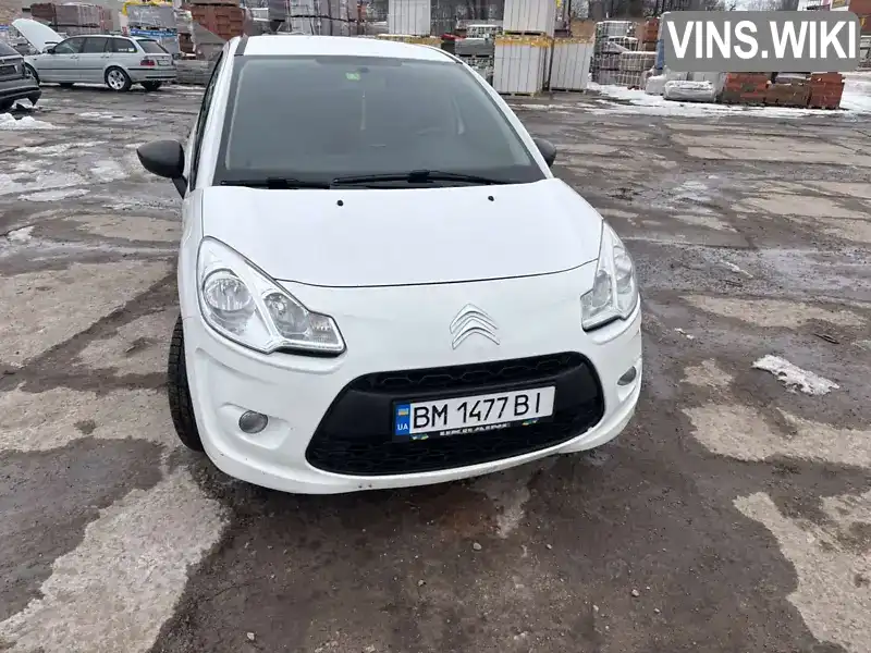 Хетчбек Citroen C3 2011 1.36 л. Ручна / Механіка обл. Сумська, Суми - Фото 1/17