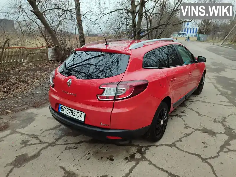 VF1KZ0H0541928062 Renault Megane 2009 Универсал 1.6 л. Фото 6