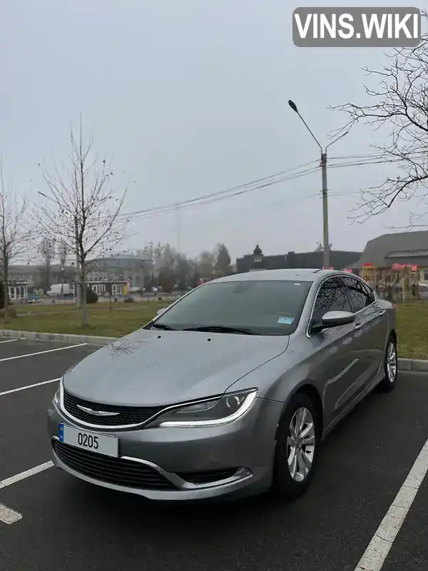 1C3CCCAB9GN179159 Chrysler 200 2016 Седан 2.36 л. Фото 1