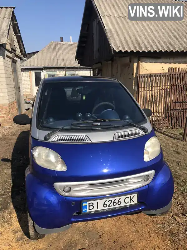 Купе Smart Fortwo 2000 0.8 л. Робот обл. Полтавська, Кременчук - Фото 1/16