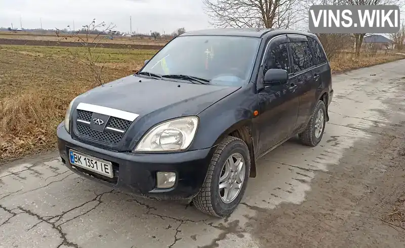 Позашляховик / Кросовер Chery Tiggo 2008 2 л. Ручна / Механіка обл. Рівненська, Корець - Фото 1/7