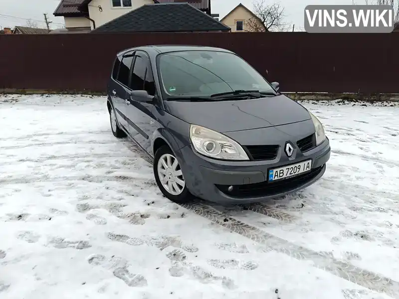 Мінівен Renault Grand Scenic 2007 1.6 л. Ручна / Механіка обл. Вінницька, Вінниця - Фото 1/12