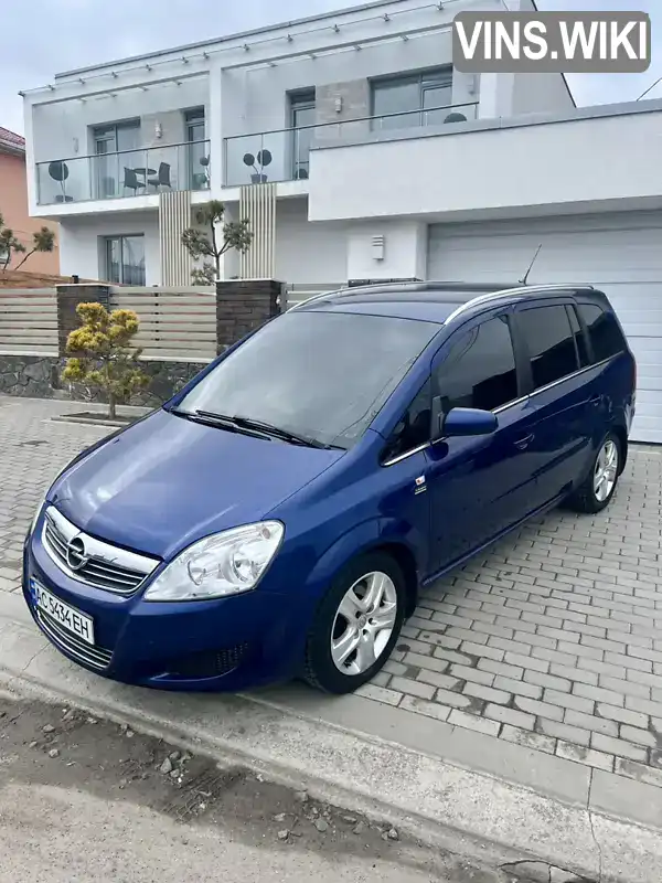 W0L0AHM759G077311 Opel Zafira 2009 Мінівен 1.69 л. Фото 1