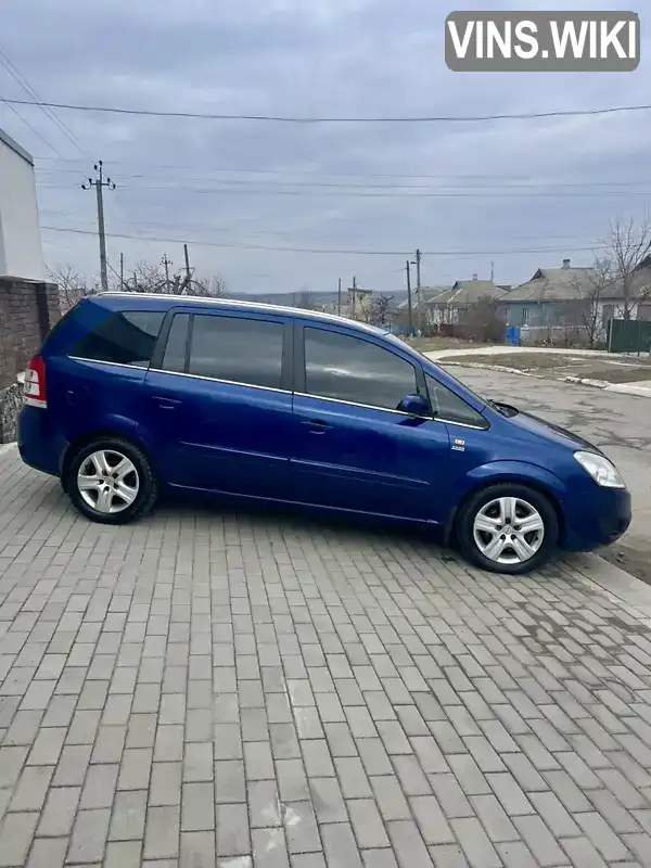 W0L0AHM759G077311 Opel Zafira 2009 Мінівен 1.69 л. Фото 3