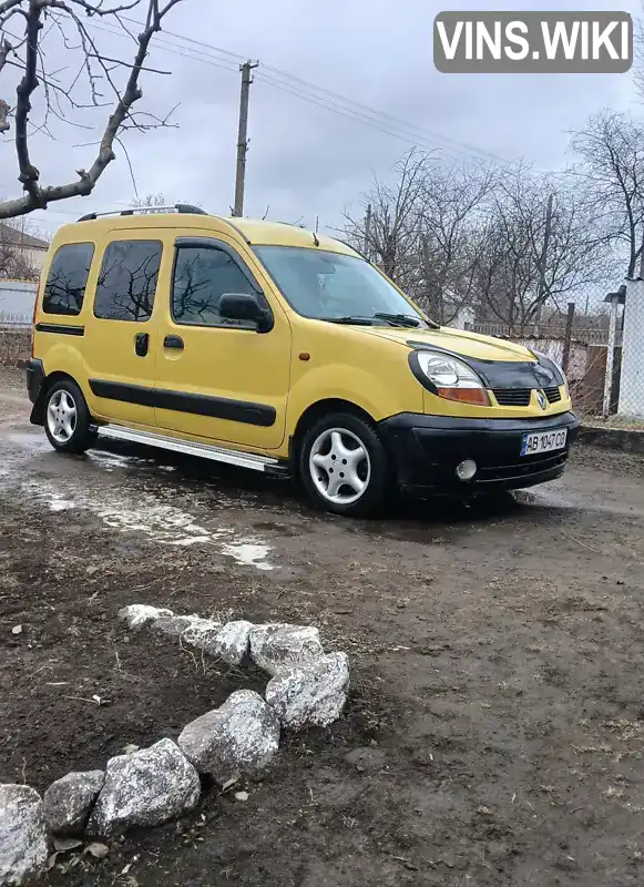 Мінівен Renault Kangoo 2005 1.46 л. Ручна / Механіка обл. Вінницька, Гайсин - Фото 1/13