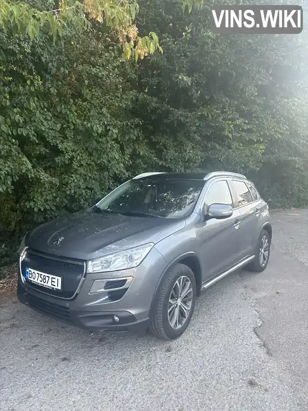 Позашляховик / Кросовер Peugeot 4008 2012 1.56 л. Ручна / Механіка обл. Тернопільська, Тернопіль - Фото 1/21