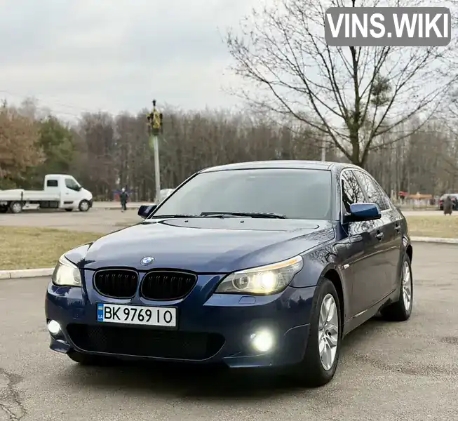 Седан BMW 5 Series 2009 2.99 л. Автомат обл. Ровенская, Ровно - Фото 1/21