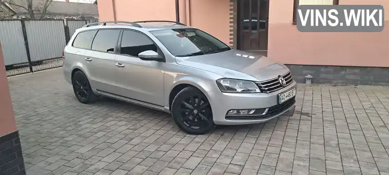 Универсал Volkswagen Passat 2012 1.97 л. Ручная / Механика обл. Закарпатская, Мукачево - Фото 1/12