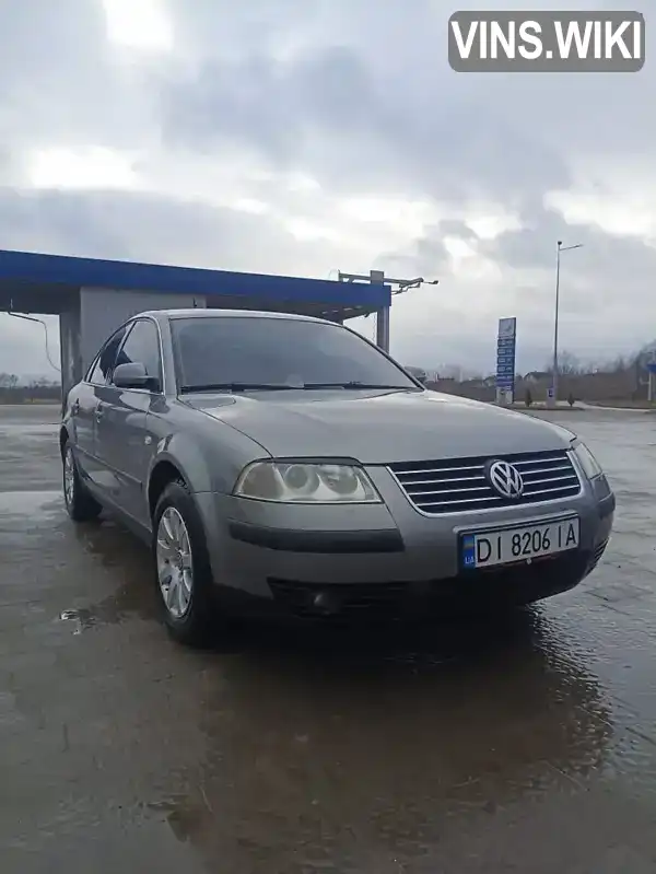 Седан Volkswagen Passat 2002 1.8 л. Ручна / Механіка обл. Івано-Франківська, Тлумач - Фото 1/21