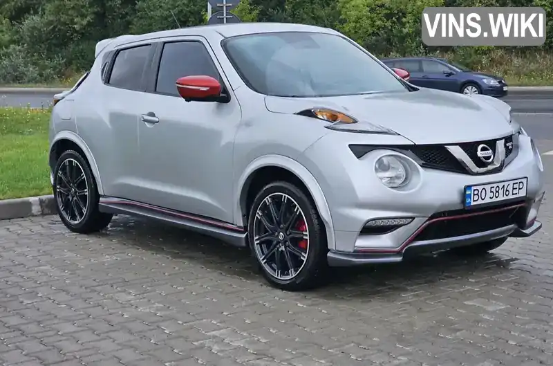 Внедорожник / Кроссовер Nissan Juke 2015 1.62 л. Автомат обл. Тернопольская, Тернополь - Фото 1/21