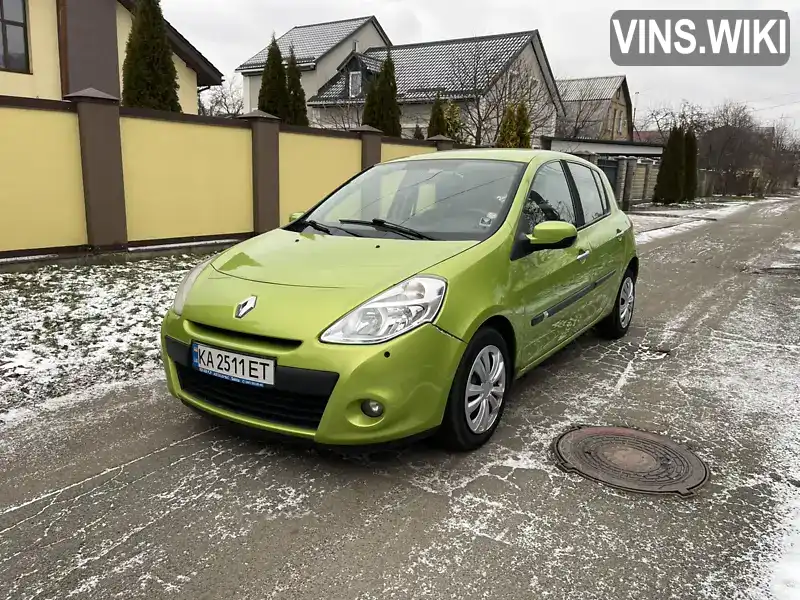 Хэтчбек Renault Clio 2009 1.46 л. Ручная / Механика обл. Киевская, Киев - Фото 1/21