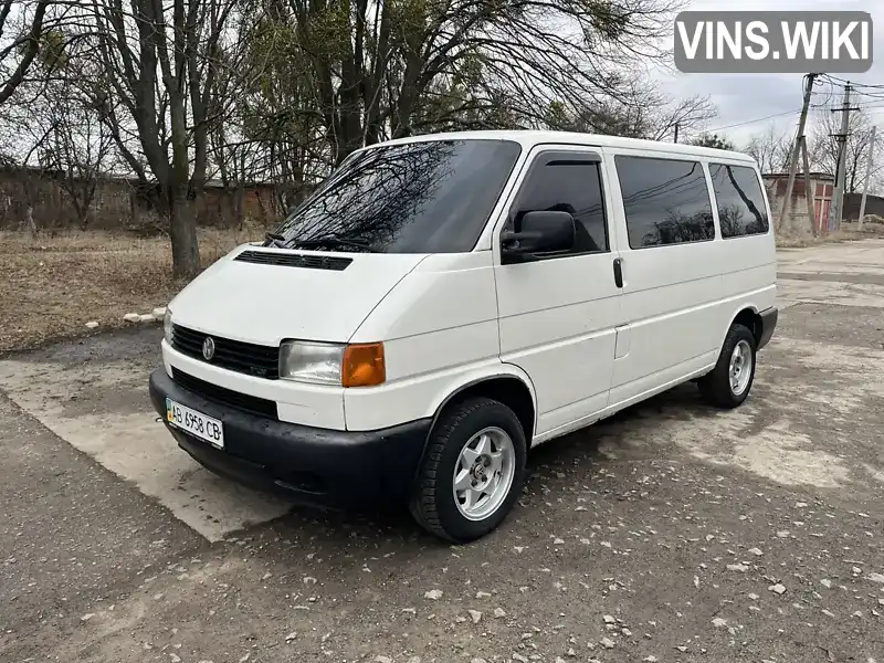 WV1ZZZ70ZYH143087 Volkswagen Transporter 2000 Минивэн 1.9 л. Фото 2