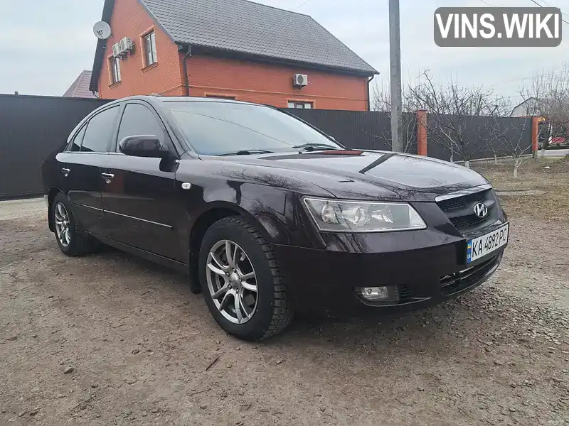 Седан Hyundai Sonata 2007 2.36 л. Автомат обл. Київська, Переяслав - Фото 1/21