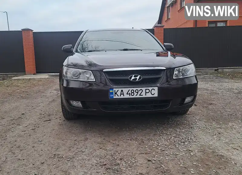 Y6LEU41CP8L001856 Hyundai Sonata 2007 Седан 2.36 л. Фото 2