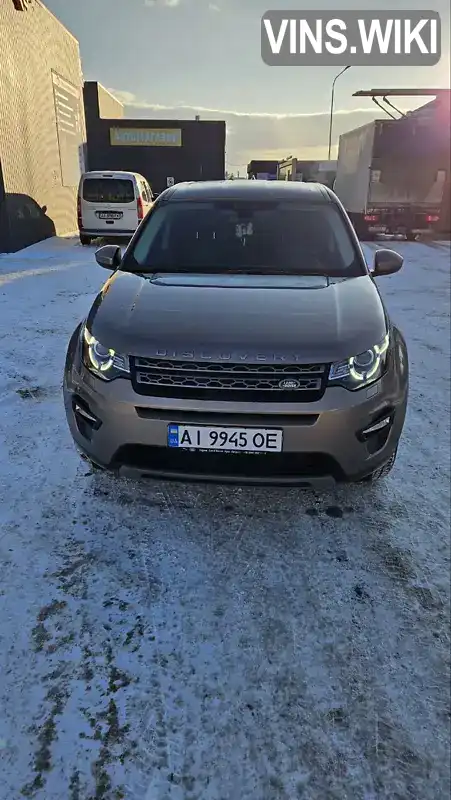 SALCA2BN7HH657382 Land Rover Discovery Sport 2016 Позашляховик / Кросовер 2 л. Фото 2