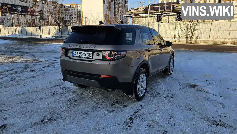 SALCA2BN7HH657382 Land Rover Discovery Sport 2016 Позашляховик / Кросовер 2 л. Фото 8