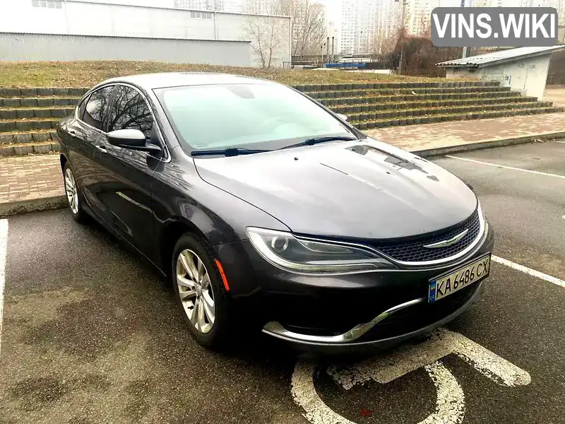 1C3CCCAB1FN677256 Chrysler 200 2015 Седан 2.36 л. Фото 1