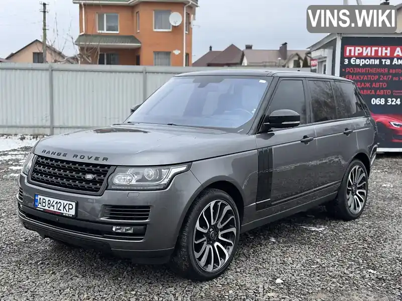 Внедорожник / Кроссовер Land Rover Range Rover 2016 5 л. обл. Винницкая, Винница - Фото 1/21