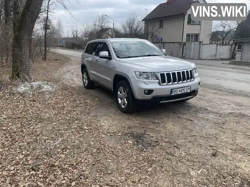 Внедорожник / Кроссовер Jeep Grand Cherokee 2011 2.99 л. Автомат обл. Тернопольская, Тернополь - Фото 1/21