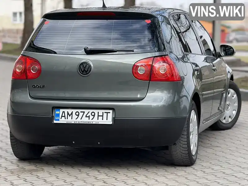 WVWZZZ1KZ7B068016 Volkswagen Golf 2006 Хетчбек 1.39 л. Фото 9