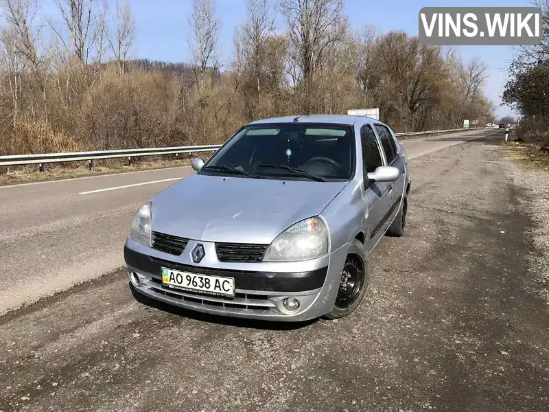 Хетчбек Renault Clio 2006 1.39 л. Ручна / Механіка обл. Закарпатська, Хуст - Фото 1/12