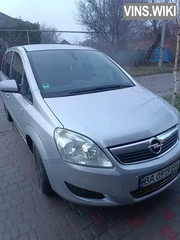 W0L0AHM75B2065323 Opel Zafira 2011 Мінівен 1.6 л. Фото 9