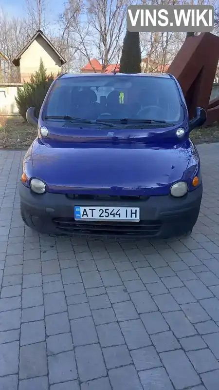 ZFA18600002018238 Fiat Multipla 1999 Мікровен 1.6 л. Фото 2