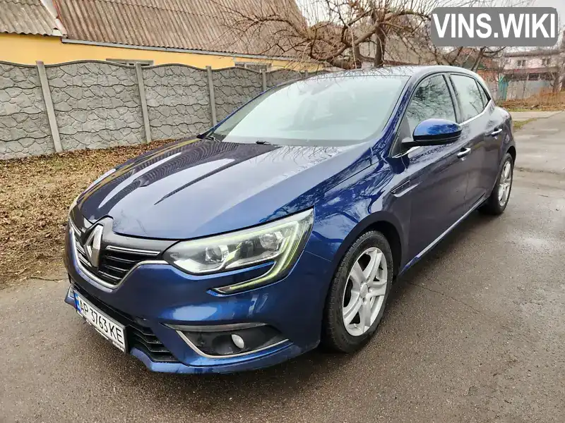 VF1RFB00558041376 Renault Megane 2017 Хэтчбек 1.46 л. Фото 1