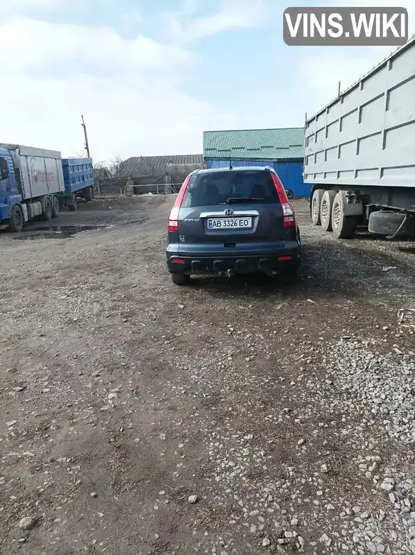 SHSRE67807U041239 Honda CR-V 2007 Позашляховик / Кросовер 2.2 л. Фото 3