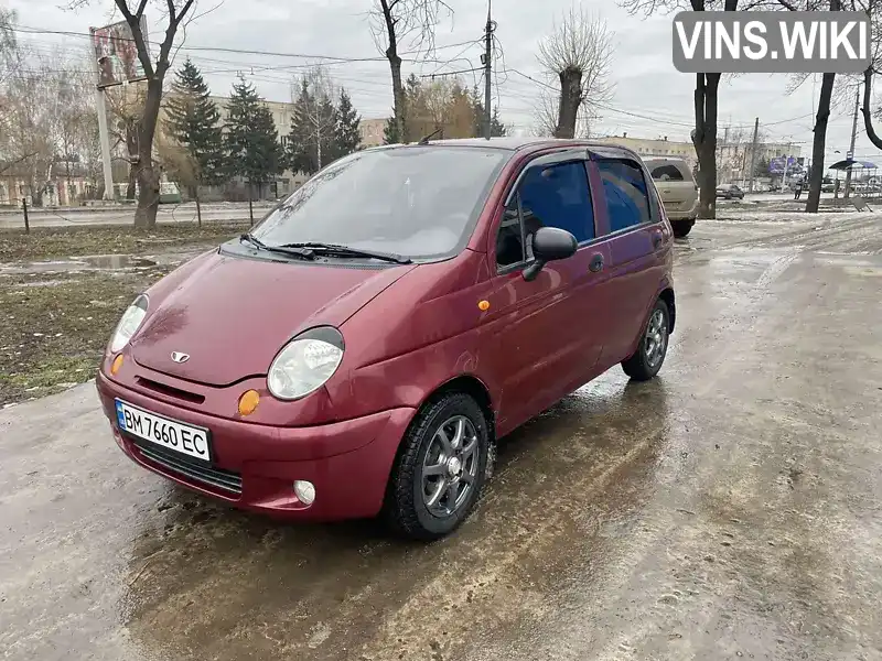 XWB4A11BD8A187535 Daewoo Matiz 2008 Хетчбек 0.8 л. Фото 1