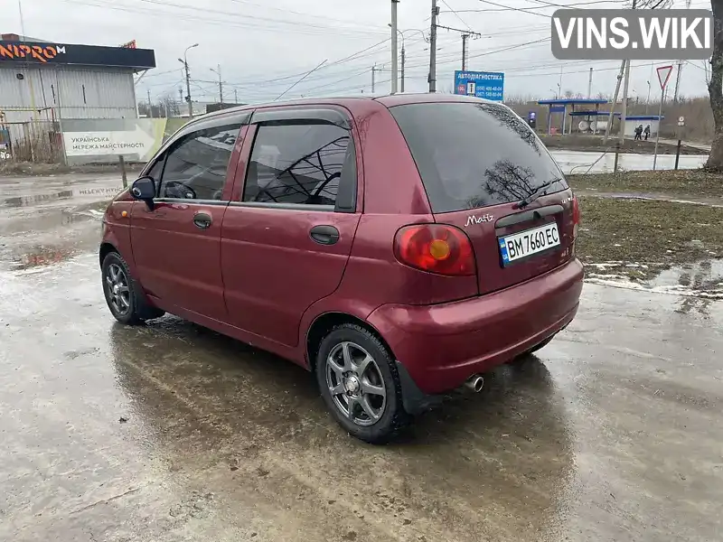 XWB4A11BD8A187535 Daewoo Matiz 2008 Хетчбек 0.8 л. Фото 5