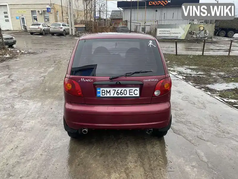 XWB4A11BD8A187535 Daewoo Matiz 2008 Хетчбек 0.8 л. Фото 6