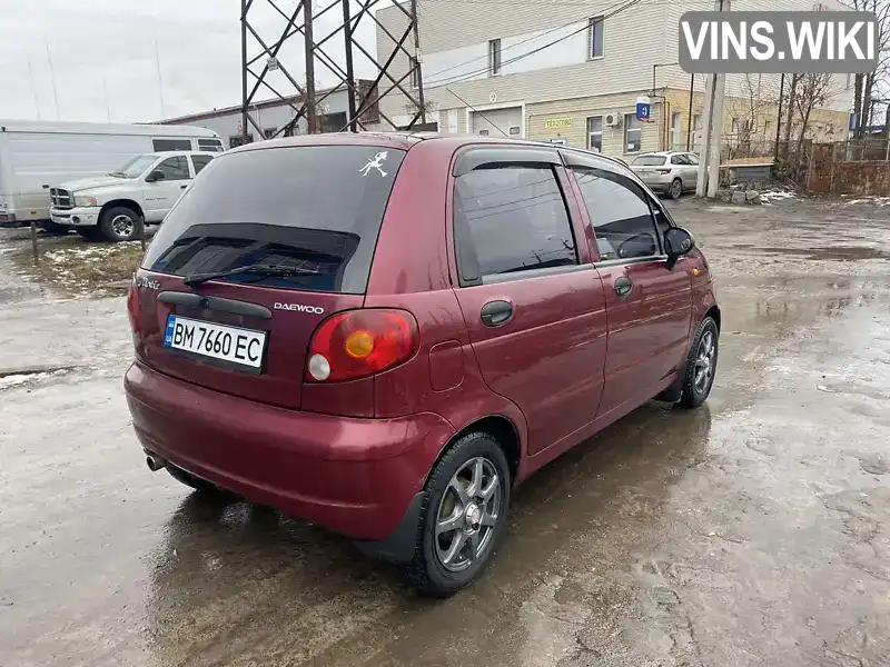 XWB4A11BD8A187535 Daewoo Matiz 2008 Хетчбек 0.8 л. Фото 7