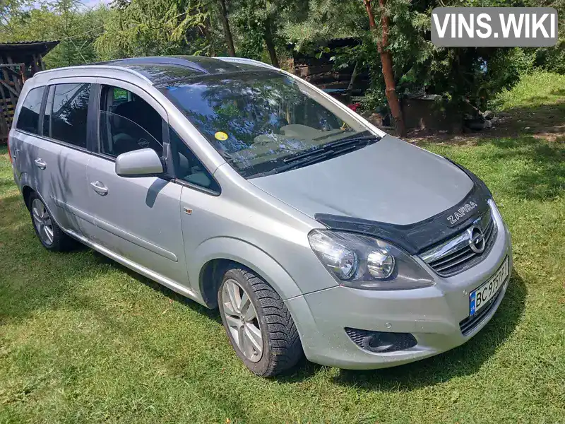 W0L0AHM75B2138752 Opel Zafira 2011 Минивэн 1.7 л. Фото 2