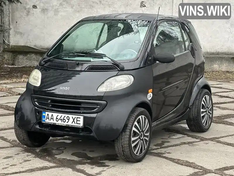 Купе Smart Fortwo 2001 0.6 л. Автомат обл. Київська, Київ - Фото 1/21