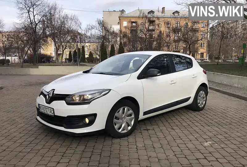 Хетчбек Renault Megane 2014 1.5 л. Ручна / Механіка обл. Київська, Київ - Фото 1/21