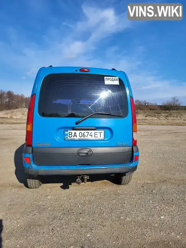 VF1FC07AF33958329 Renault Kangoo 2005 Мінівен 1.5 л. Фото 2