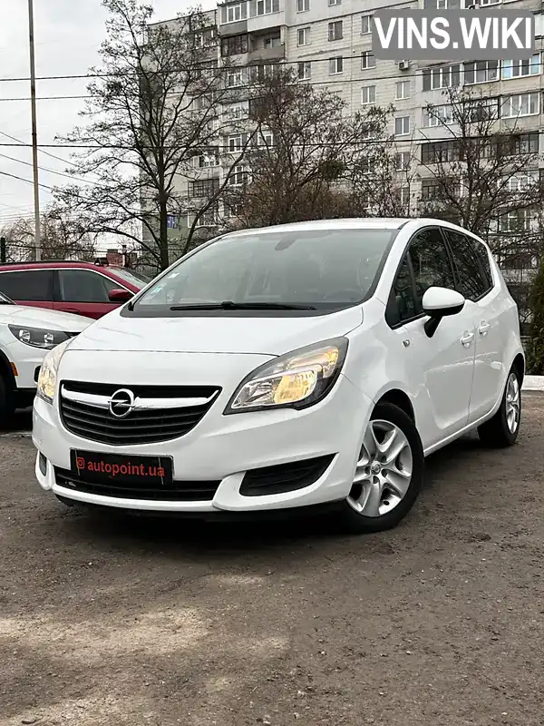 Мікровен Opel Meriva 2014 1.6 л. Ручна / Механіка обл. Сумська, Суми - Фото 1/21