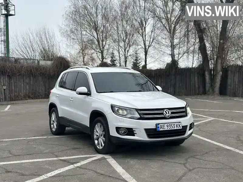 Позашляховик / Кросовер Volkswagen Tiguan 2012 2 л. Автомат обл. Дніпропетровська, Дніпро (Дніпропетровськ) - Фото 1/21